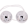 Image de Boules de Geisha DUO BALLS 3.3cm Silver