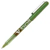 Image de Stylo roller Pilot V-Ball 05 - pointe métal 0.3 mm - encre liquide verte