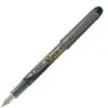 Image de Stylo-plume Pilot V-Pen - pointe moyenne de 0,4 mm - corps gris - encre bleue