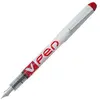Image de Stylo plume Pilot V Pen - jetable - plume moyenne - rouge