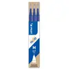 Image de Pochette de 3 Recharges Pilot pour roller Frixion Ball Bleu de Pilot - bleu