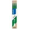 Image de Pilot Recharge pour stylo roller encre gel effaçable FriXion Ball et FriXion Clicker pointe moyenne 0,7 mm vert - Pochette de 3