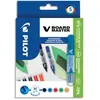 Image de Set de 5 marqueurs Pilot tableaux blancs V Board Master pointe ogive Begreen