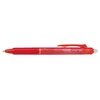 Image de Stylo à encre gel rétractable Pilot FriXion Ball Clicker - pointe extra fine - avec zone de préhension - corps rouge - encre rouge