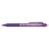 Image de Roller Pilot FriXion Clicker rétractable - pointe fine 0,5 mm - encre thermosensible effaçable violet