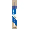 Image de Pilot Recharge pour stylo roller encre gel effaçable FriXion Clicker pointe fine 0,5 mm bleu - Pochette de 3