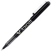 Image de Stylo roller pointe métal 1,0 mm encre liquide noire V-BALL 1,0
