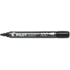 Image de Marqueur permanent Pilot Marker 100 - pointe conique fine - noir