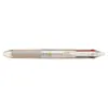 Image de Stylo FriXion Ball Pilot 4 couleurs Pilot roller encre gel effaçable et rechargeable - Pointe fine - Corps champagne