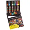 Image de Marqueur gouache PC-3M - pointe fine 0,9 - 1,3 mm - assortis - paquet 8 unités