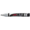 Image de Marqueur craie Uniball Chalkmarker - pointe ogive moyenne - pour les tableaux noirs - couleur argent