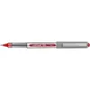 Image de Uni Stylo roller Eye UB-157 bille moyenne - corps en polypropylène argenté encre rouge