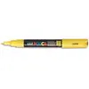 Image de Marqueur peinture à l'eau Posca PC-1MC - pointe conique polyester extra-fine 1 mm - jaune