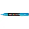 Image de Marqueur peinture à l'eau Posca PC-1MC - pointe conique polyester extra-fine 1 mm - bleu clair