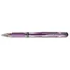 Image de Stylo encre gel Uni-Ball Signo Broad avec grip et capuchon - Pointe large 1mm - Couleur violet métal