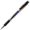 Image de Stylo à encre gel - gel Impact - pointe large - 1 mm - avec zone de préhension - corps en plastique bleu - encre bleue