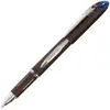 Image de Uni Roller Jetstream pointe moyenne de 1 mm - corps noir encre bleue