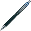 Image de Uni Stylo roller rétractable Jetstream pointe 1 mm avec zone de préhension - corps bleu encre bleue