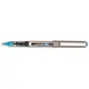 Image de Stylo roller Uniball Eye UB 157 - pointe métal fine - encre liquide turquoise
