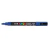 Image de Marqueur peinture à l'eau Posca PC-3M - pointe conique polyester fine 1,5 mm - bleu foncé
