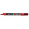 Image de Marqueur peinture à l'eau Posca PC-3M - pointe conique polyester fine 1,5 mm - rouge