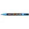 Image de Marqueur Uni-ball Posca PC3M - pointe conique fine - bleu clair émeraude