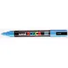 Image de Marqueur peinture Uni Posca PC-5M - pointe conique - 2,5 mm - bleu clair