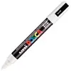 Image de Marqueur peinture à l'eau Posca PC-5M - pointe conique polyester moyenne 2,5 mm - blanc