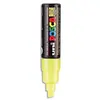Image de Marqueur peinture à l'eau Posca PC-8K - pointe biseautée acrylique large 8 mm - jaune