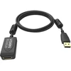 Image de Vision TC 5MUSBEXT+/BL-, 5 m, USB A, USB A, USB 2.0, 0,48 Gbit/s, Noir