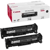 Image de Canon 718VP BK Toner authentique 2662B005 - Pack de 2 - Noir