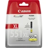 Image de Canon CLI-551XL Cartouche d'encre authentique grande capacité 6446B001 - Jaune