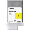 Image de Canon PFI-107 Cartouche d'encre authentique 6708B001 - Jaune