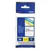 Image de Ruban Brother TZ-253 - Ruban bleu / blanc - 24 mm x 8 m