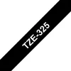 Image de Brother Ruban TZe-325 pour étiqueteuse - 9 mm x 8 m - Blanc sur Noir