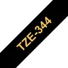 Image de Brother TZE-344, Or sur noir, TZe, Transfert thermique, Chine, 5 année(s), Brother