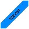 Image de Ruban TZ 531 Brother - Ruban noir/bleu - 12 mm x 8 m
