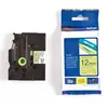 Image de Brother TZC31 - Ruban d'impression - noir / jaune fluo - 12 mm x 8 m
