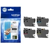 Image de Brother LC421VAL Cartouche d'encre originale - Pack de 4 (Noir, Cyan, Magenta, Jaune)