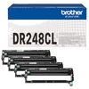 Image de Pack de 4 tambours Brother DR248CL Noir et couleurs