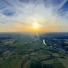 Image de Vol en Montgolfière près de Gueugnon - Survol de la Loire