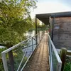 Image de Nuit en Cabane sur l'eau en Baie de Somme
