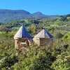 Image de Nuit en Château dans les Arbres avec Spa près de Valence