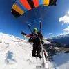 Image de Saut en Parachute depuis un Hélicoptère à l'Alpe d'Huez