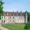 Image de Nuit au Château d'Island près d'Auxerre