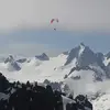 Image de Baptême en Parapente face au Mont Blanc