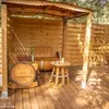 Image de Nuit en Roulotte avec Jacuzzi privatif près d'Aix-en-Provence