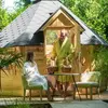 Image de Cabane avec Spa et Sauna Privatifs près de Chantilly