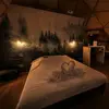 Image de Nuit en Dôme avec Bain Nordique et Sauna à Hommert