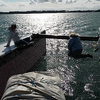 Image de Promenade en catamaran en soirée - îles du Golfe du Morbihan
